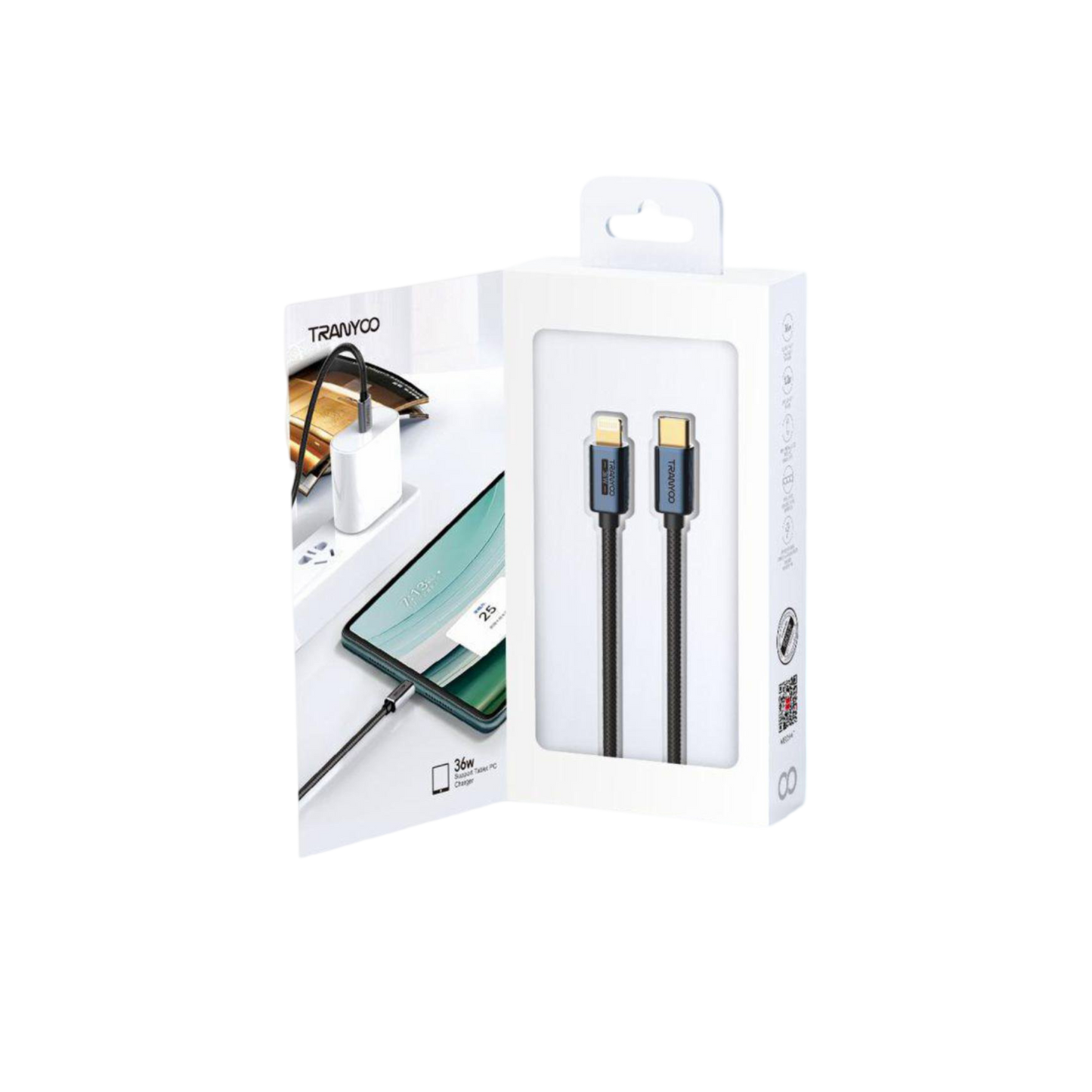 Exquisite and compact Type-c To Lightning Minimum size of metal cable CL-7
